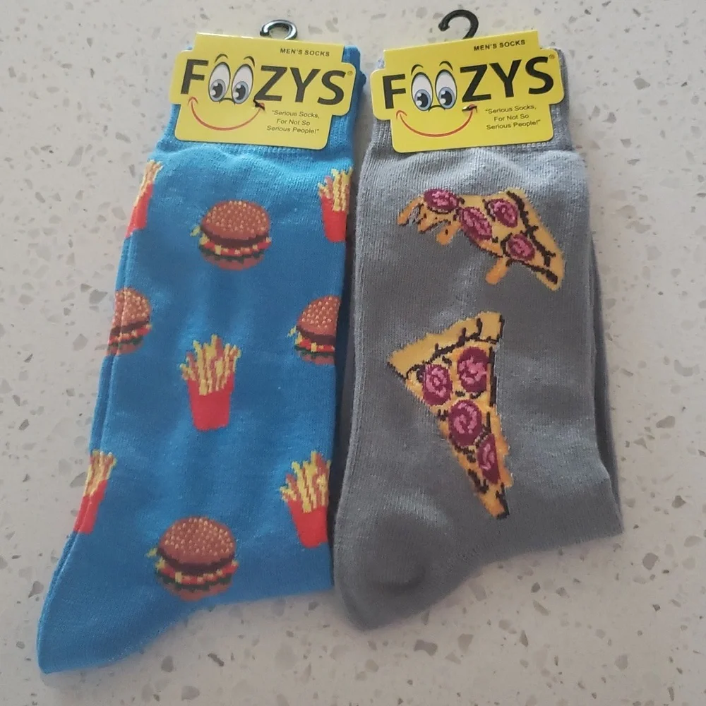 Foozys Novelty Socks New With Tags
